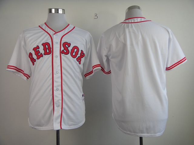 Men Boston Red Sox Blank White 1936 MLB Jerseys->boston red sox->MLB Jersey